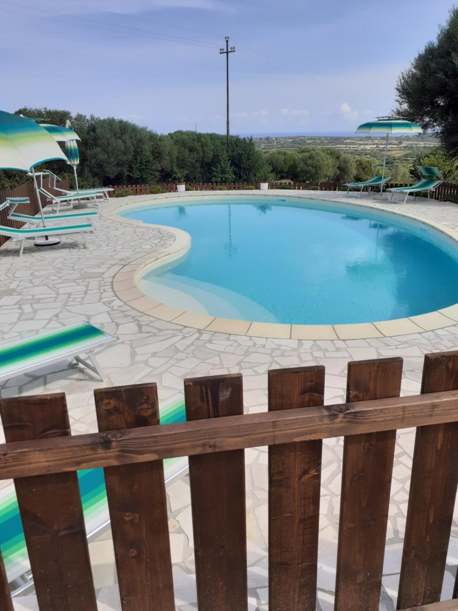 Agriturismo Gli Olivastri Appartamento Corbezzolo Con Piscina E Vista Mare,Climatizzatore,Wifi Aglientu Exteriér fotografie