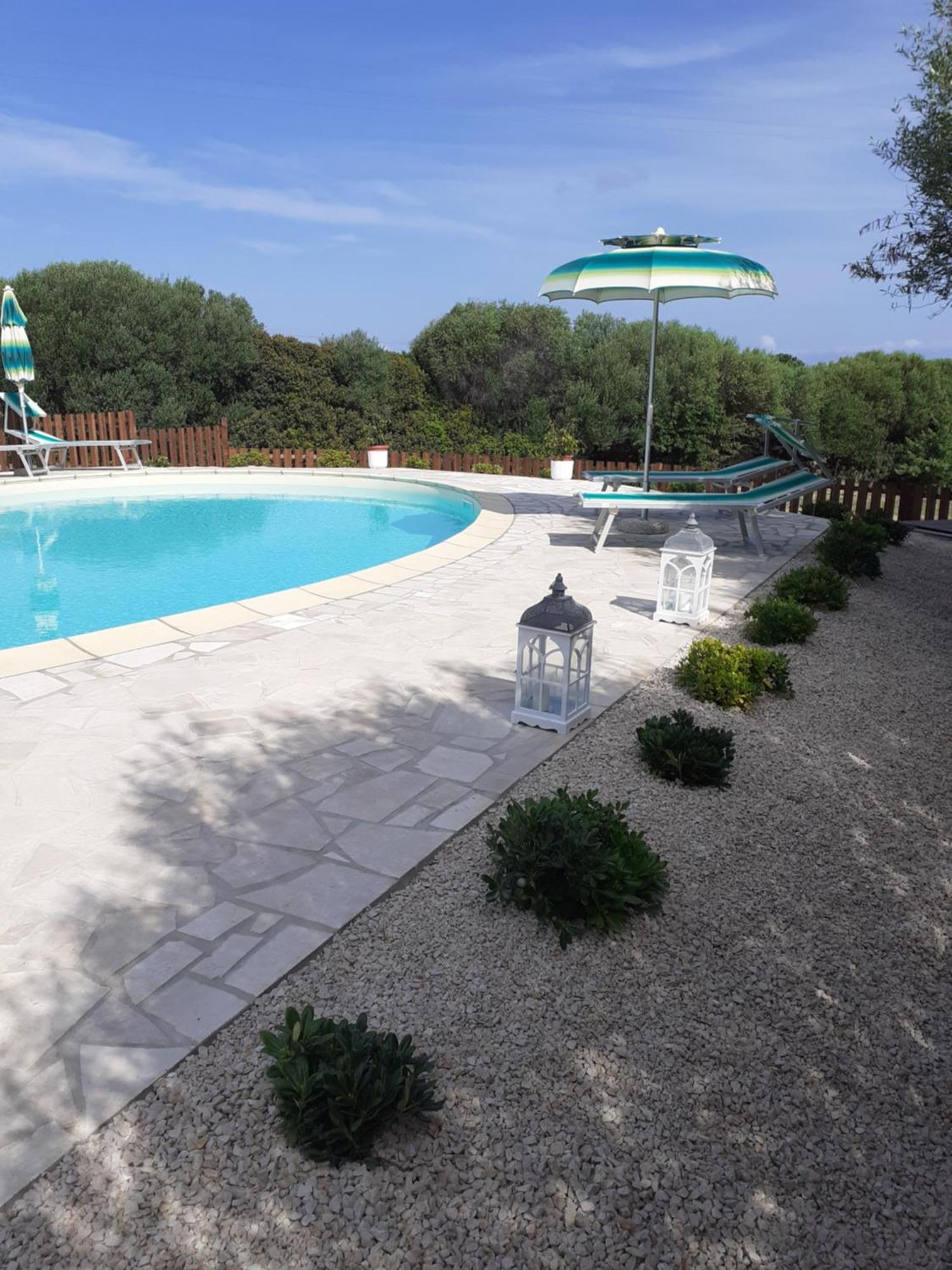 Agriturismo Gli Olivastri Appartamento Corbezzolo Con Piscina E Vista Mare,Climatizzatore,Wifi Aglientu Exteriér fotografie